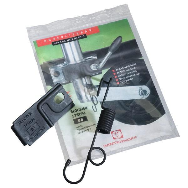 Blokkeringssysteem / verliesbeveiliging WW voor neuswielen, Auto diversen, Aanhangwagen-onderdelen, Nieuw, Ophalen of Verzenden