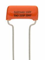 TAD Sprague Orange Drop 225P capacitor 0.022uF 100V, Muziek en Instrumenten, Instrumenten | Toebehoren, Nieuw, Verzenden