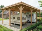 Veiling - Vrijstaande camper-/caravanoverkapping 660x690x395, Nieuw