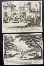 Jacques Callot (1592-1635) - Two prints from the Series La