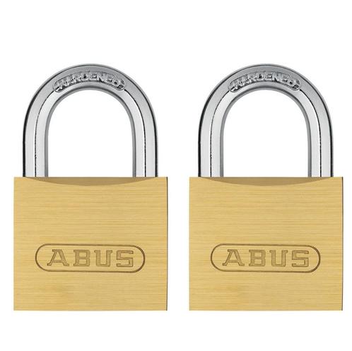 Abus hangslot messing TKB3/40 2 stuks, Motoren, Accessoires | Sloten, Nieuw, Ophalen of Verzenden