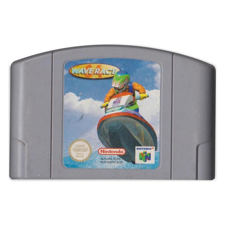 N64 Wave Race 64 (Losse Cassette), Spelcomputers en Games, Games | Nintendo 64, Zo goed als nieuw, Verzenden