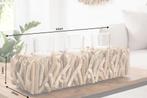 Elegante lantaarn FOSSIL 50cm drijfhout kandelaar voor 3, Huis en Inrichting, Woonaccessoires | Vazen, Nieuw, Ophalen of Verzenden