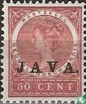 Nederlands-Indië - Koningin Wilhelmina - JAVA - 1908, Postzegels en Munten, Postzegels | Nederlands-Indië en Nieuw-Guinea, Postfris