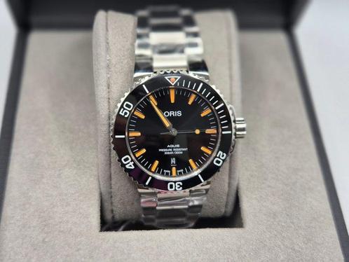 Oris - Aquis - Zonder Minimumprijs - 01 733 7730 4159 07 8, Sieraden, Tassen en Uiterlijk, Horloges | Heren