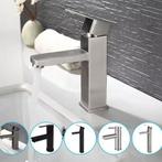 Enkele Handgreep Wastafelkraan –Mat Zwart, Warm , Koud Water, Verzenden, Nieuw