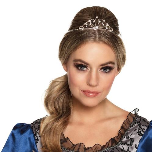 Tiara Koningin Zilver, Hobby en Vrije tijd, Feestartikelen, Nieuw, Verzenden