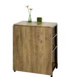 Opvouwbare Eettafel met Planken – Industrieel Design, Verzenden, Nieuw