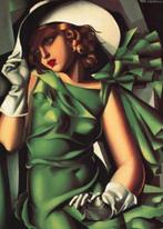Tamara de Lempicka (after) - “Young Lady with Gloves (Girl, Antiek en Kunst