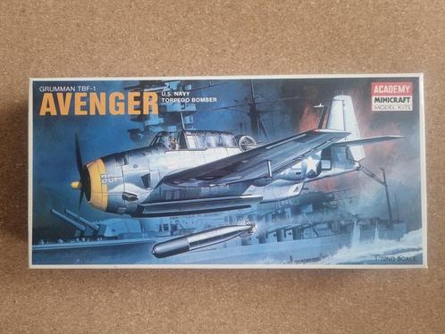 Academy 1651 TBF-1 Avenger 1:72, Hobby en Vrije tijd, Modelbouw | Vliegtuigen en Helikopters, Verzenden
