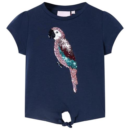 vidaXL Kindershirt 92 marineblauw, Kinderen en Baby's, Kinderkleding | Overige, Nieuw, Verzenden