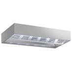 GGM Gastro | Inductie plafond afzuigkap - 3600mm - met |, Onderbouw afzuigkap, Verzenden, Inbouw, Motor
