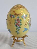 Fabergé ei - Œuf Fabergé — Panier fleuri — The Franklin Mint