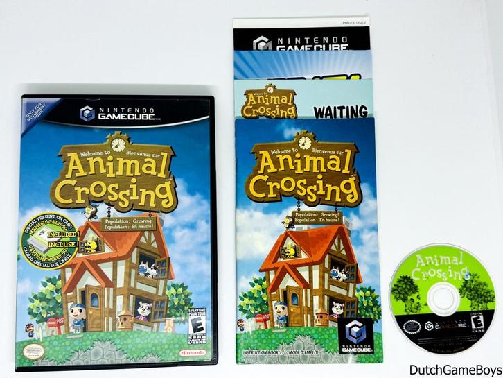 Nintendo Gamecube - Animal Crossing - USA, Spelcomputers en Games, Games | Nintendo GameCube, Gebruikt, Verzenden