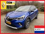 Renault Captur TCe 90pk 12-2021 INTENS 35dkm 18 INCH Nieuw !, Auto's, Dealer onderhouden, Euro 6, Blauw, Leder en Stof