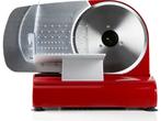 DOMO DO522S - Snijmachine - 22 cm mes - Rood, Huis en Inrichting, Verzenden, Zo goed als nieuw