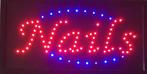 Nagels LED bord lamp verlichting nagel studio reclamebord #1, Verzenden, Nieuw