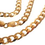 8 Krt. Wijde gourmetschakel ketting | 54 cm (wijde schakel), Sieraden, Tassen en Uiterlijk, Antieke sieraden, Ophalen of Verzenden