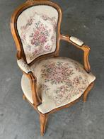 Fauteuil - Damast, Hout - Voltaire fauteuil