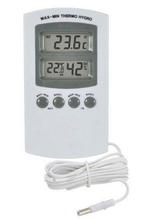 Thermo / Hygrometer Digitaal (Externe sensor) incl. batterij, Nieuw, Ophalen of Verzenden