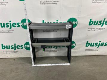 Bott Vario aluminium gebruikte bedrijfswageninrichting (nr 1 beschikbaar voor biedingen
