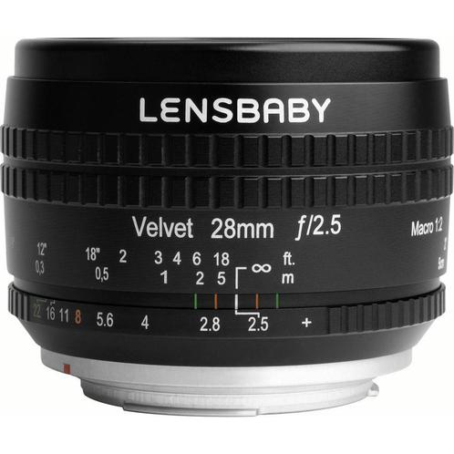 Lensbaby Velvet 28 Nikon F, Audio, Tv en Foto, Fotografie | Lenzen en Objectieven, Groothoeklens, Nieuw, Ophalen of Verzenden