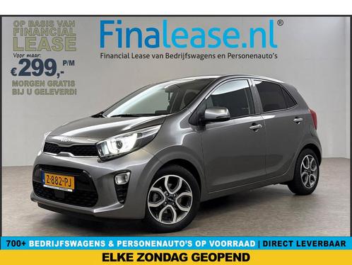 Kia Picanto 1.0 DPi DynamicPlusLine Airco LED Camera €299pm, Auto's, Kia, Lease, Handgeschakeld, Overige carrosserieën, Benzine