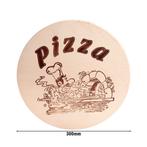 GGM Gastro | Pizzaschaal van esdoornhout - Ø 300mm | 1373 |, Huis en Inrichting, Verzenden, Nieuw, Effen, Kom(men)
