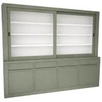 Buffetkast Wijchen Engels groen 260cm, Huis en Inrichting, Ophalen of Verzenden, Nieuw