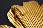Elegante wanddecoratie GINKGO 110cm goud in filigrane, Huis en Inrichting, Woonaccessoires | Overige, Ophalen of Verzenden, Nieuw