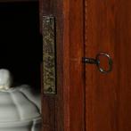 Kleine pastoorskast in warme kleur eikenhout ca 1700 No35192, Antiek en Kunst, Ophalen of Verzenden