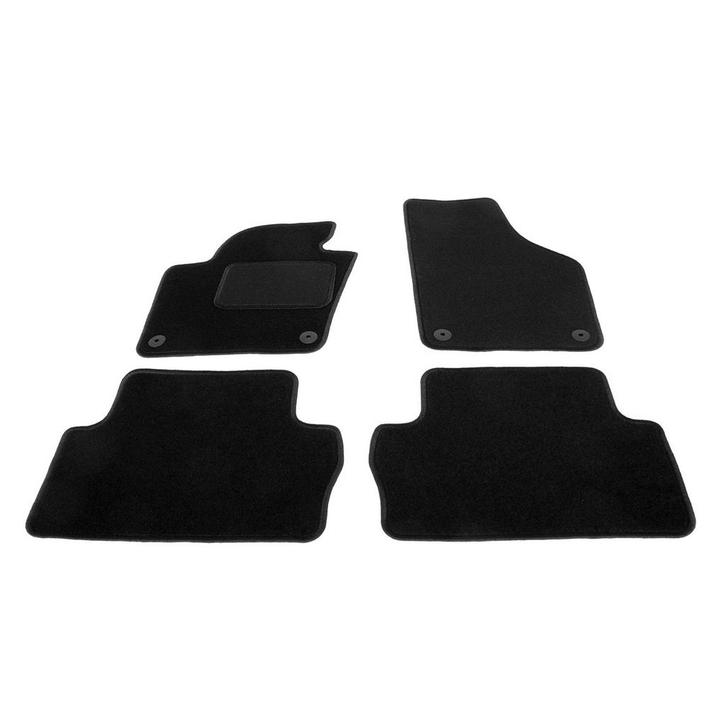 Automatten - Volkswagen Sharan vanaf 2010- - zwart stof, Auto-onderdelen, Interieur en Bekleding, Nieuw, Verzenden