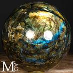 Wonder van de Natuur - AAA Kwaliteit Labradoriet Bol - Diep, Verzamelen, Mineralen en Fossielen