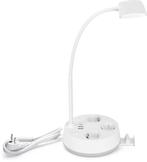 Bureaulamp - Tafellamp - Tafellamp slaapkamer - Wit - Aigost, Huis en Inrichting, Lampen | Overige, Verzenden, Nieuw