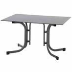 Siena Garden Sola klaptafel staal/antraciet, Tuin en Terras, Ophalen of Verzenden, Nieuw, Rechthoekig, Overige materialen