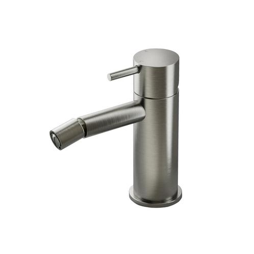 Bidetmengkraan Hotbath Cobber Geborsteld Nikkel (excl., Doe-het-zelf en Verbouw, Sanitair, Kraan, Nieuw, Chroom, Ophalen of Verzenden