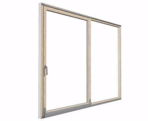 Kiep-schuifpui kunststof 2000x2100 mm incl. glas, Doe-het-zelf en Verbouw, Kozijnen en Schuifpuien, Inclusief glas, Nieuw, Kunststof