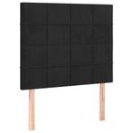 Hoofdbord Zwart 90cm (2 stuks) | Retourdeal | 40% Korting, Huis en Inrichting, Slaapkamer | Bedden, Verstelbaar, 90 cm, Zwart