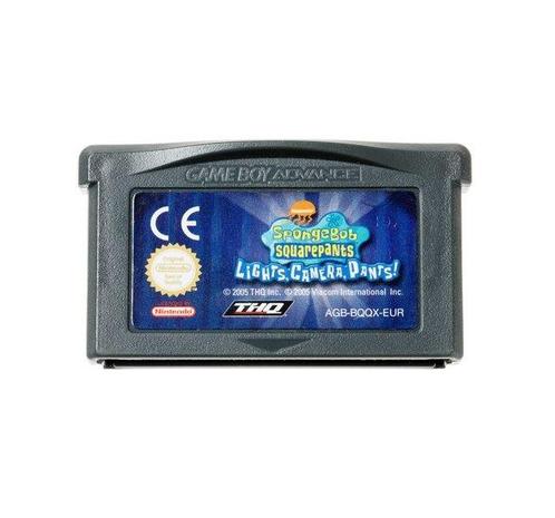 Spongebob Squarepants Lights, Camera, Pants! [Gameboy, Spelcomputers en Games, Games | Nintendo Game Boy, Zo goed als nieuw, Ophalen of Verzenden