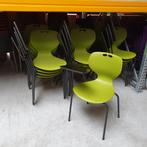 Ahrend 450 conferentie stoelen met tafel - groen kunststof, Huis en Inrichting, Stoelen, Nieuw, Ophalen of Verzenden