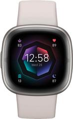 Fitbit Sense 2 Ivoorwit/platina slimme horloges, Verzenden, Nieuw