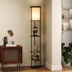 TRUUSK Staande Lamp Met 3 Planken - Rond Ontwerp - Afstandsb, Verzenden, Nieuw