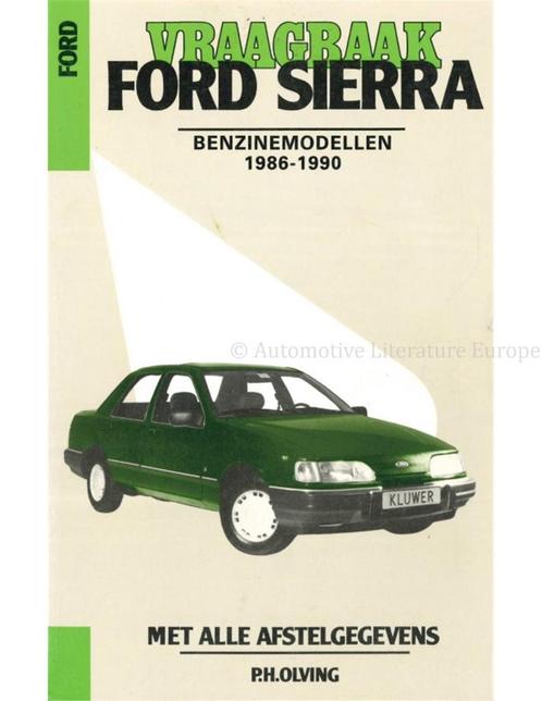 1986 - 1990 FORD SIERRA BENZINE, VRAAGBAAK, Auto diversen, Handleidingen en Instructieboekjes
