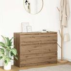 vidaXL Dressoir 100x35x76 cm spaanplaat ambachtelijk, Verzenden, Nieuw, Overige houtsoorten