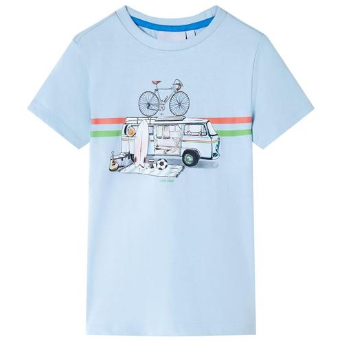vidaXL Kindershirt 128 lichtblauw, Kinderen en Baby's, Kinderkleding | Overige, Nieuw, Verzenden