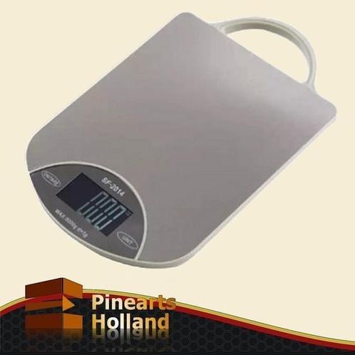 Hoge Kwaliteit Keukenweegschaal, RVS weegplateau (5kg x 1g), Doe-het-zelf en Verbouw, Weegschalen, Overige typen, Nieuw, Minder dan 50 kg