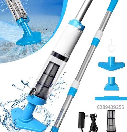 3-in-1 Draadloze Handheld Zwembadstofzuiger voor Spa Bad, Tuin en Terras, Zwembad-toebehoren, Nieuw, Verzenden