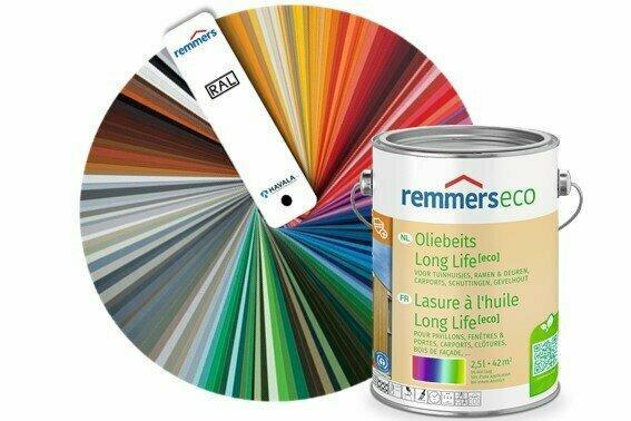 Oliebeits Long Life Eco | RAL kleur naar keuze 2,5 Liter, Doe-het-zelf en Verbouw, Verf, Beits en Lak, Verzenden