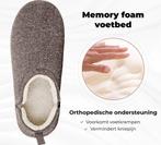 2dekans | Pantoffels Heren - Sloffen - Grijs - - 44/45, Ophalen of Verzenden, Zo goed als nieuw, Comfeet