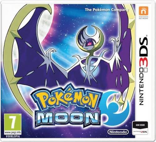 Pokemon Moon fanversie (3DS tweedehanda game), Spelcomputers en Games, Games | Nintendo 2DS en 3DS, Ophalen of Verzenden